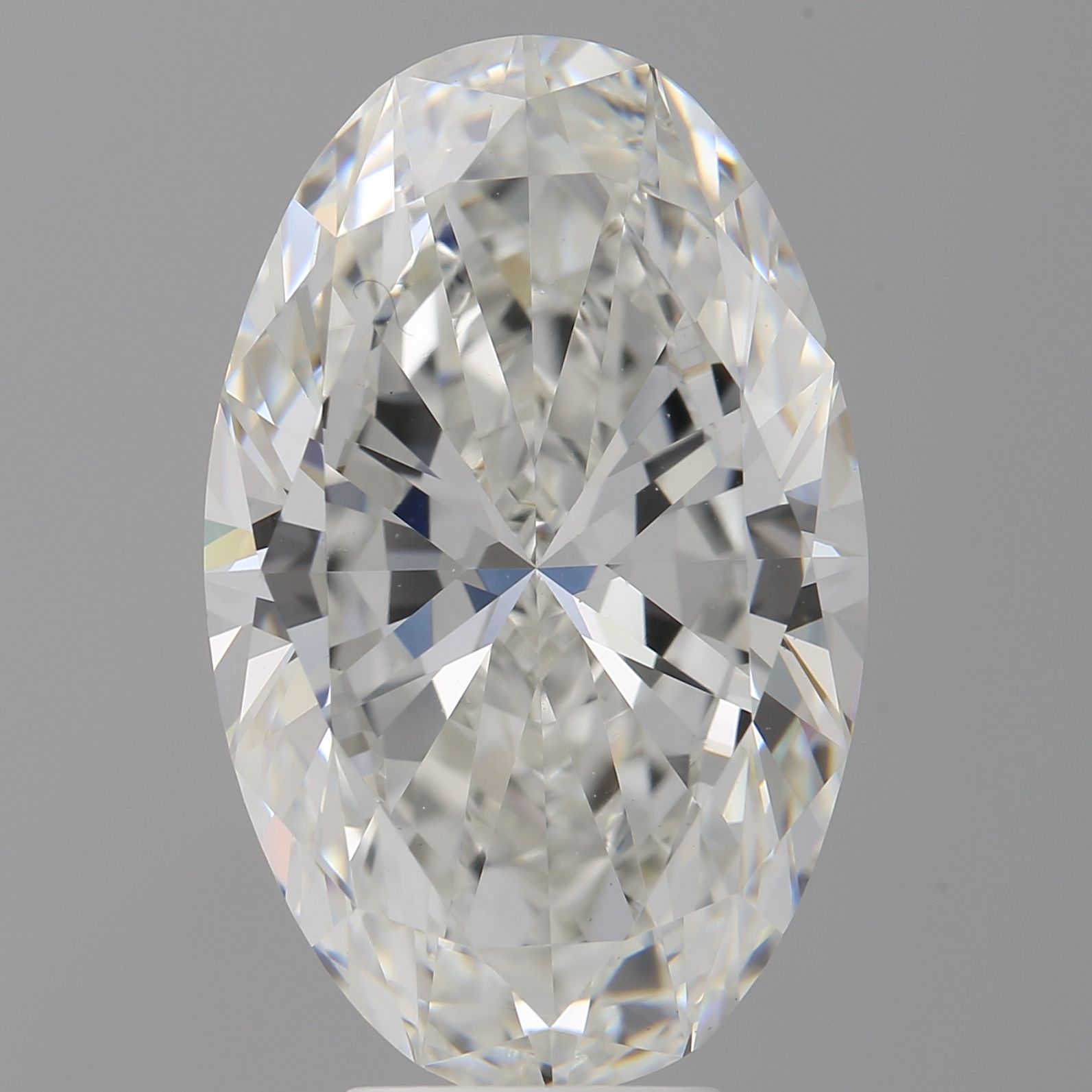 7.02 ct. oval Lab Grown Diamond front image