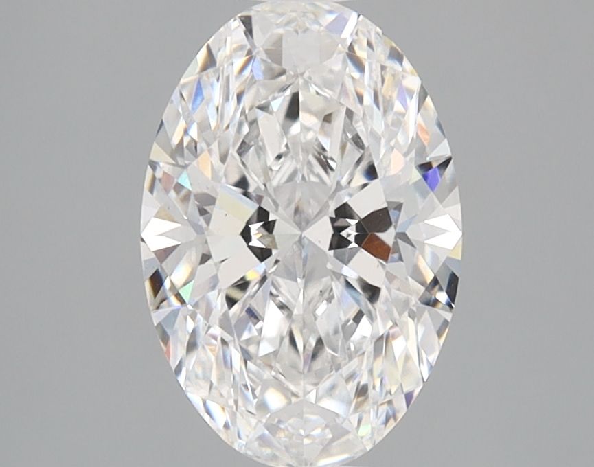 1.56 ct. oval Lab Grown Diamond front image