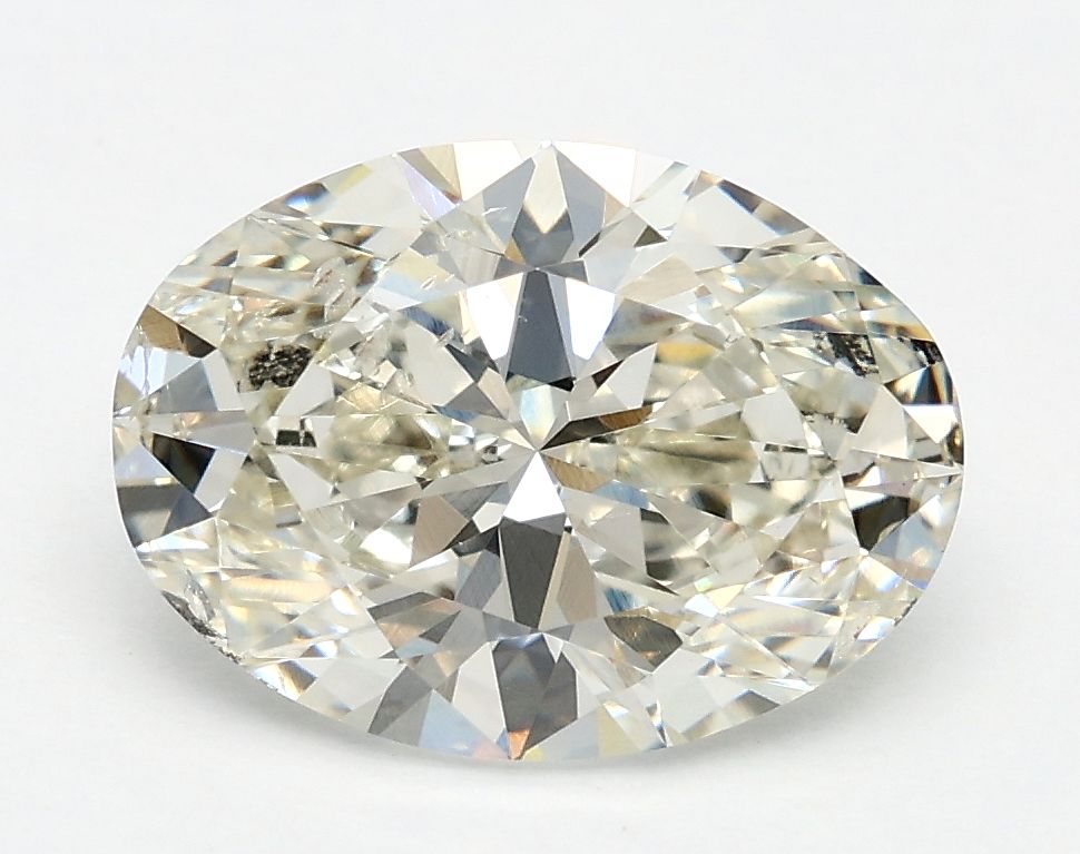 2.01 ct. oval Lab Grown Diamond front image
