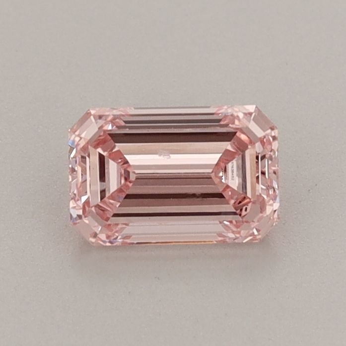 0.58 CT Fancy Intense Pink EMERALD