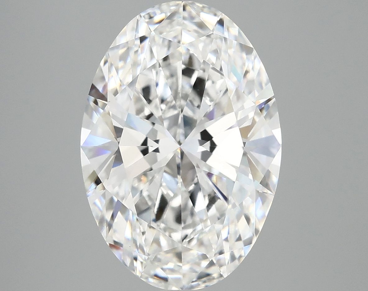 5.08 ct. oval Lab Grown Diamond front image