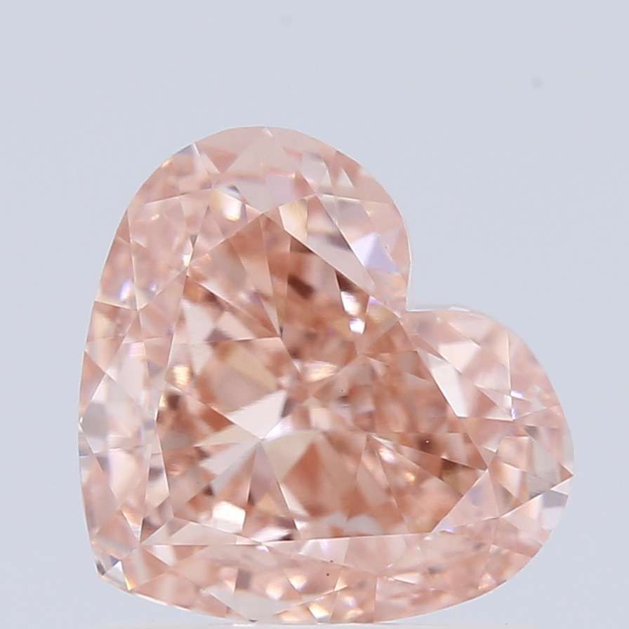 1.09 CT Fancy Vivid Pink HEART