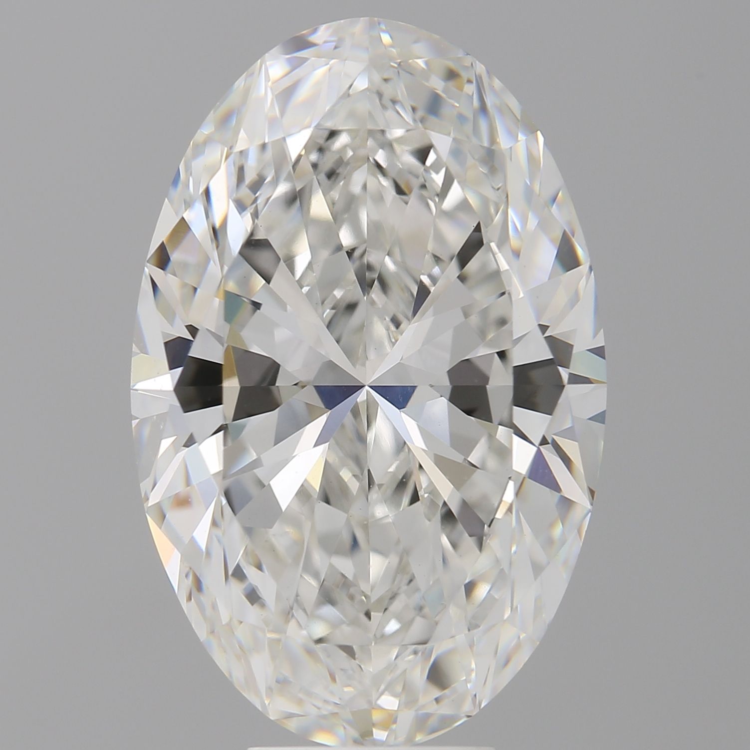 9.05 ct. oval Lab Grown Diamond front image