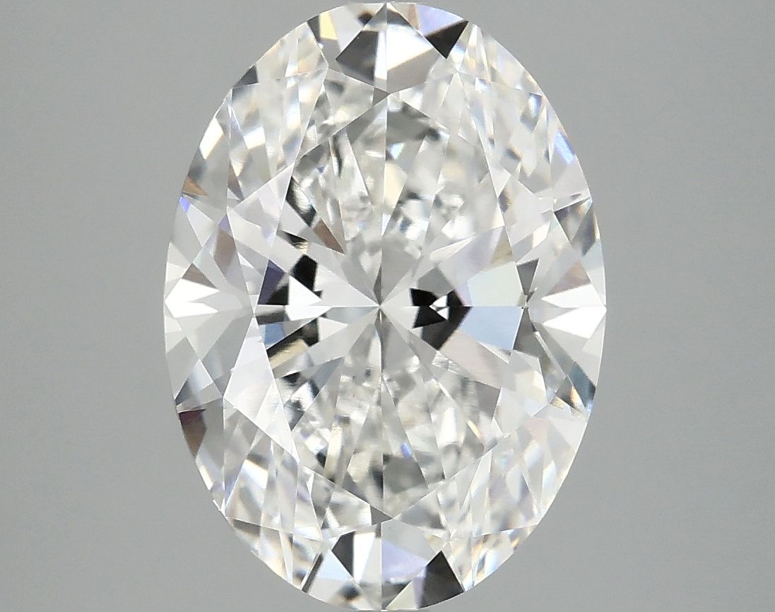4.10 ct. oval Lab Grown Diamond front image