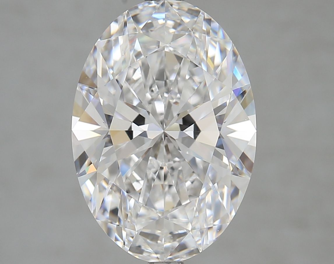 4.30 ct. oval Lab Grown Diamond front image