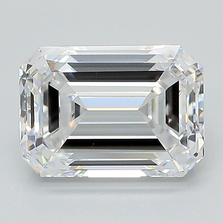 2.34 ct. emerald Lab Grown Diamond front image