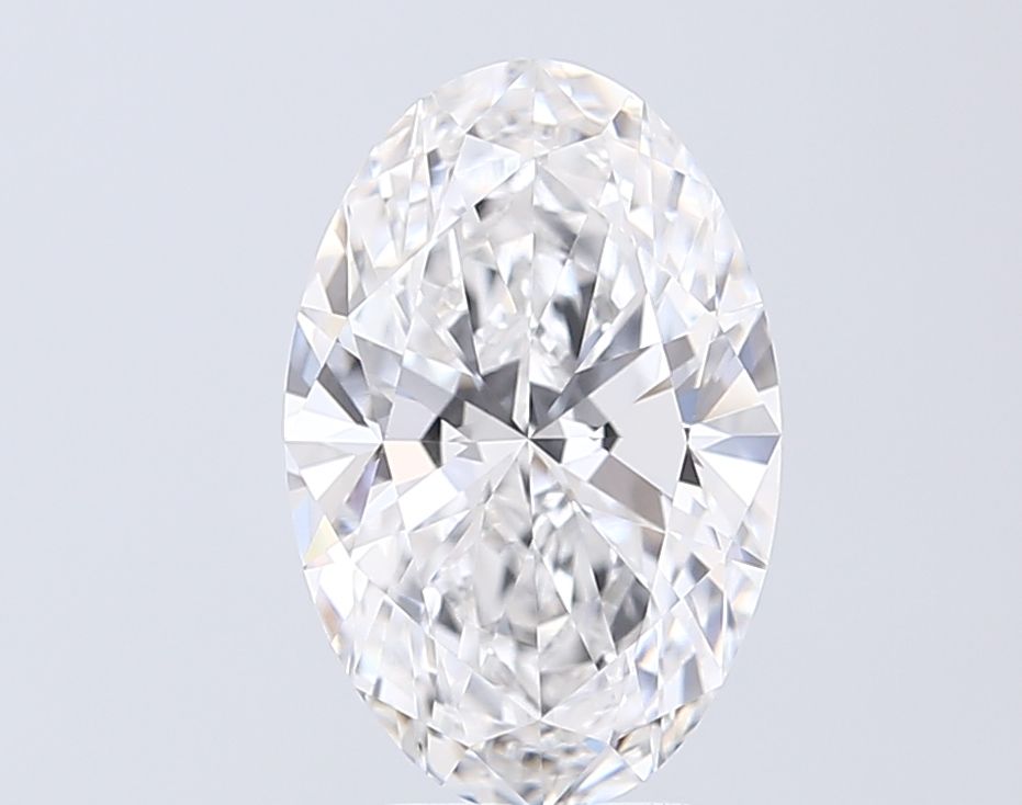 3.08 ct. oval Lab Grown Diamond front image