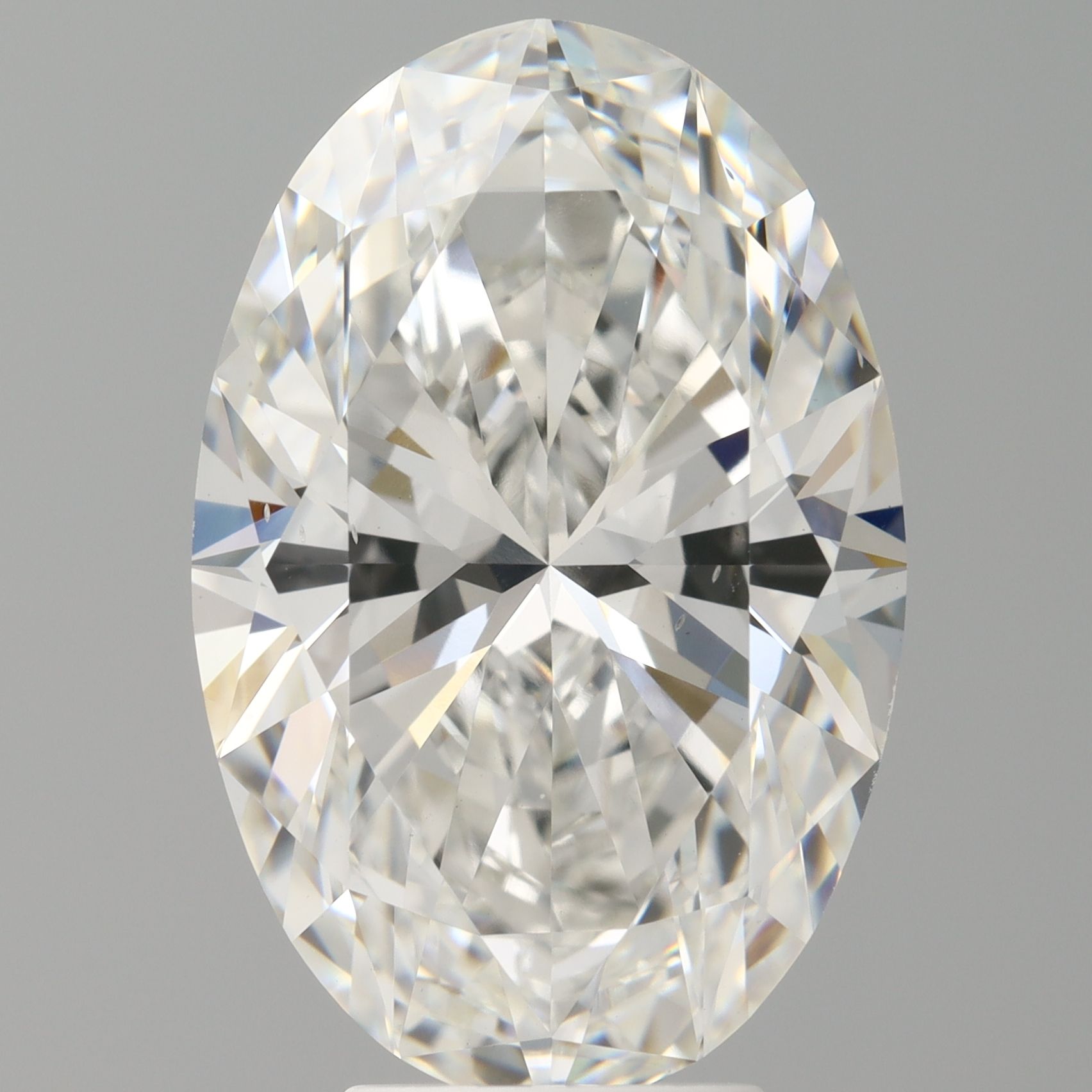 6.01 ct. oval Lab Grown Diamond front image