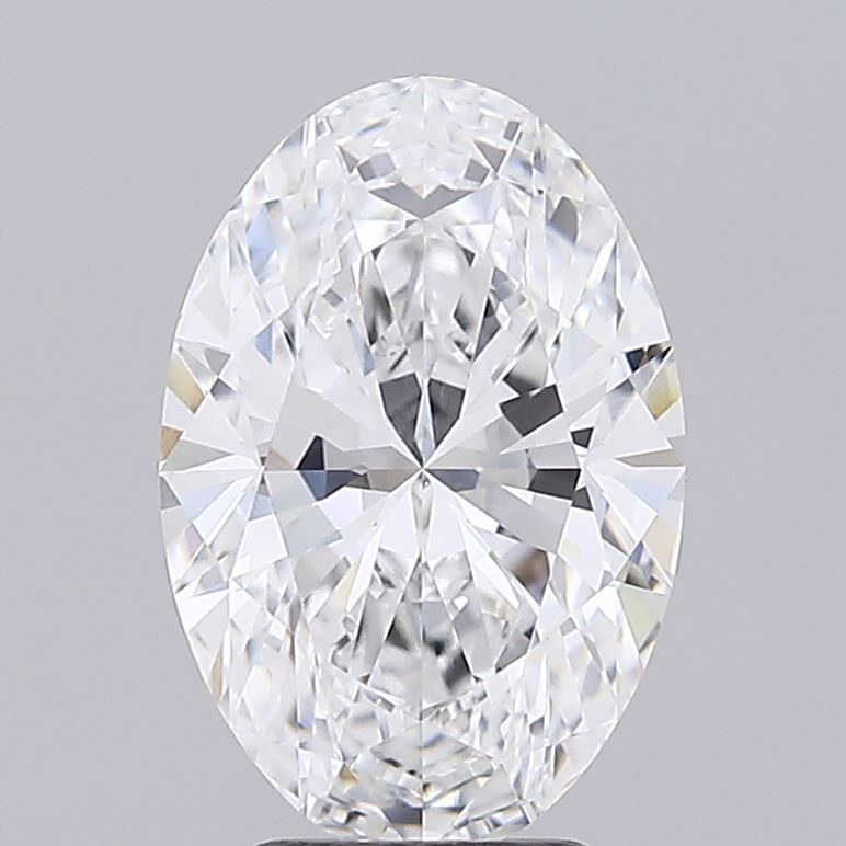 3.71 ct. oval Lab Grown Diamond front image