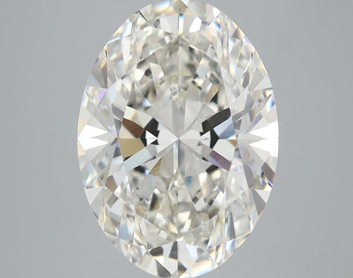 4.39 ct. oval Lab Grown Diamond front image