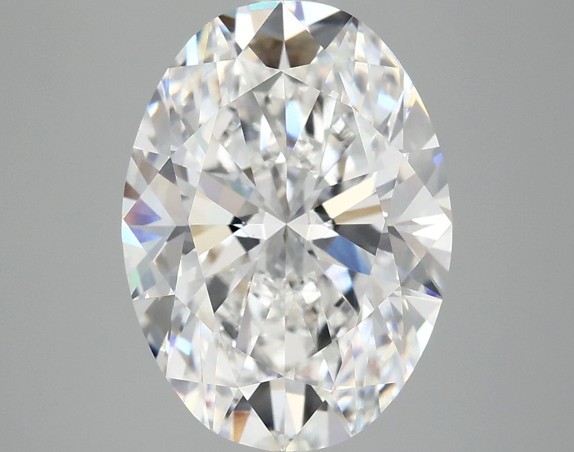 5.08 ct. oval Lab Grown Diamond front image