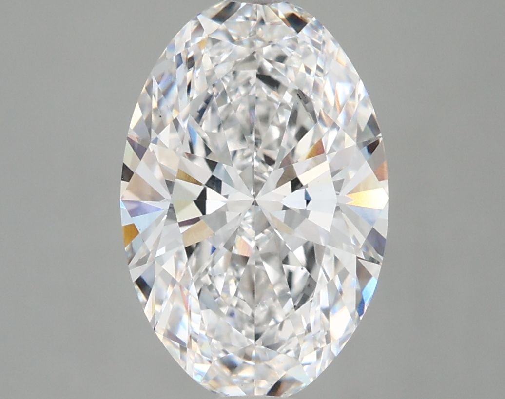 3.28 ct. oval Lab Grown Diamond front image