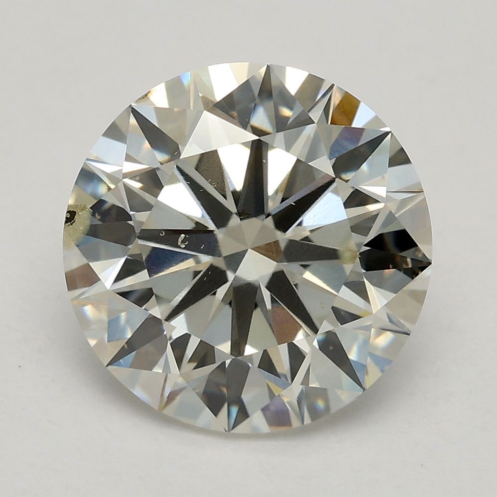 2.70 ct. round Lab Grown Diamond front image