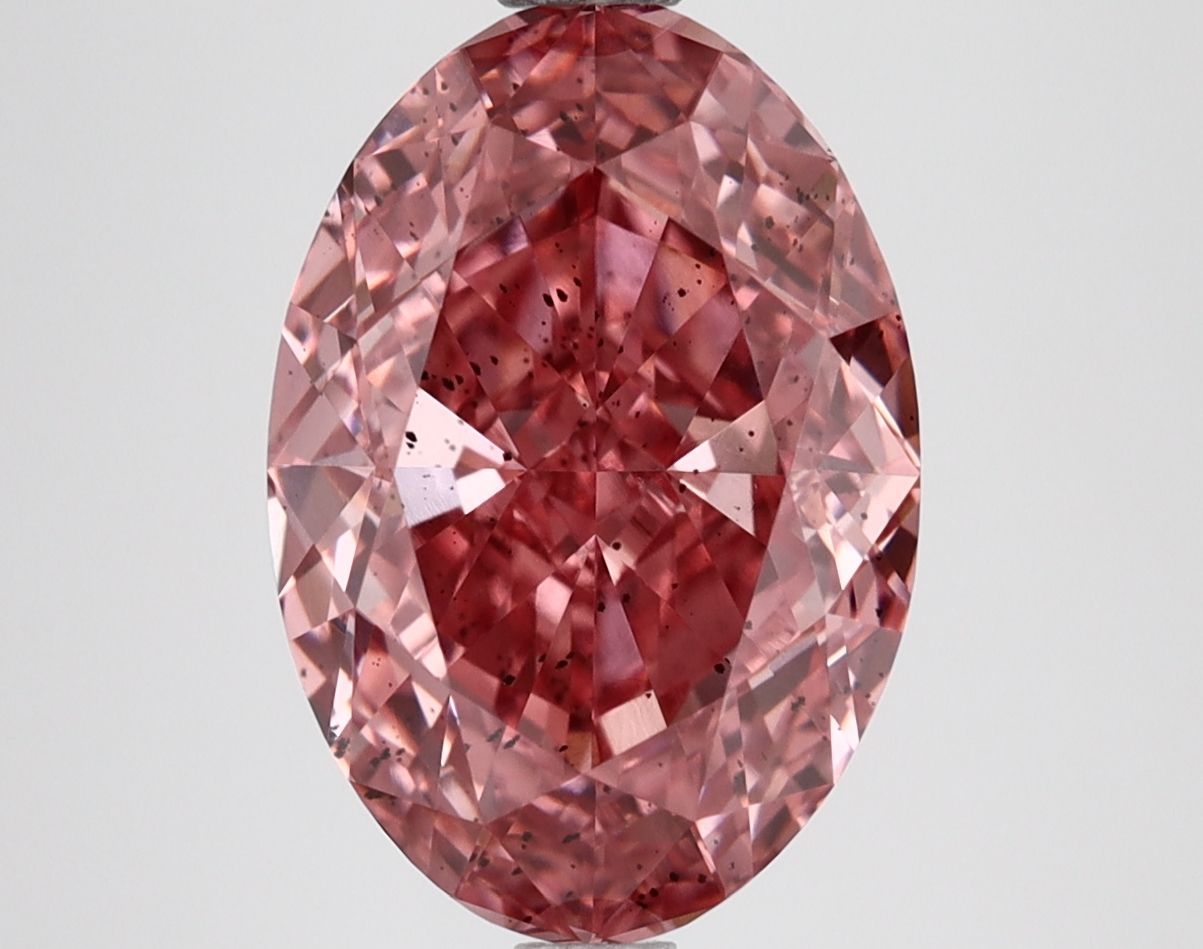 4.14 ct. oval Lab Grown Diamond front image