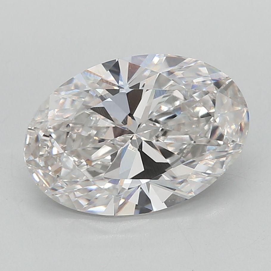 3.01 ct. oval Lab Grown Diamond front image