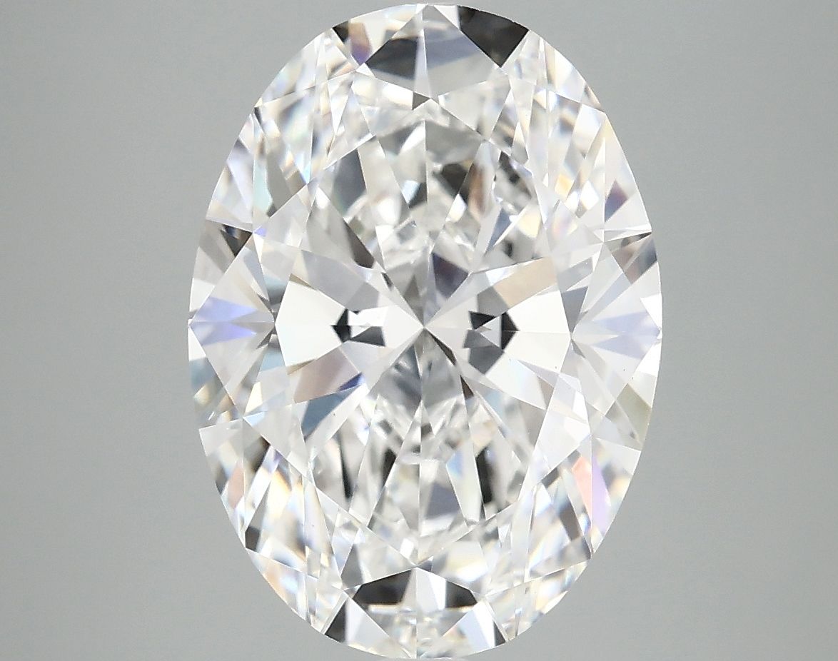 5.09 ct. oval Lab Grown Diamond front image