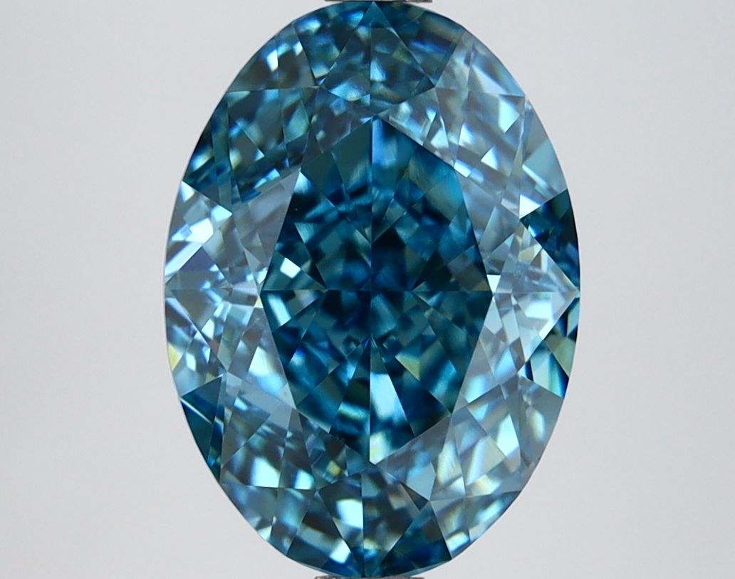 3.56 ct. oval Lab Grown Diamond front image