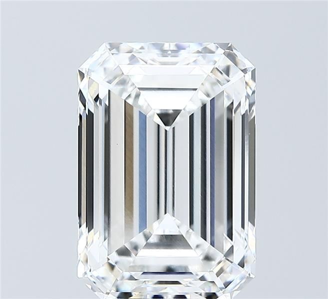 6.07 ct. emerald Lab Grown Diamond front image