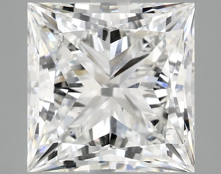 3.88 ct. princess Lab Grown Diamond front image