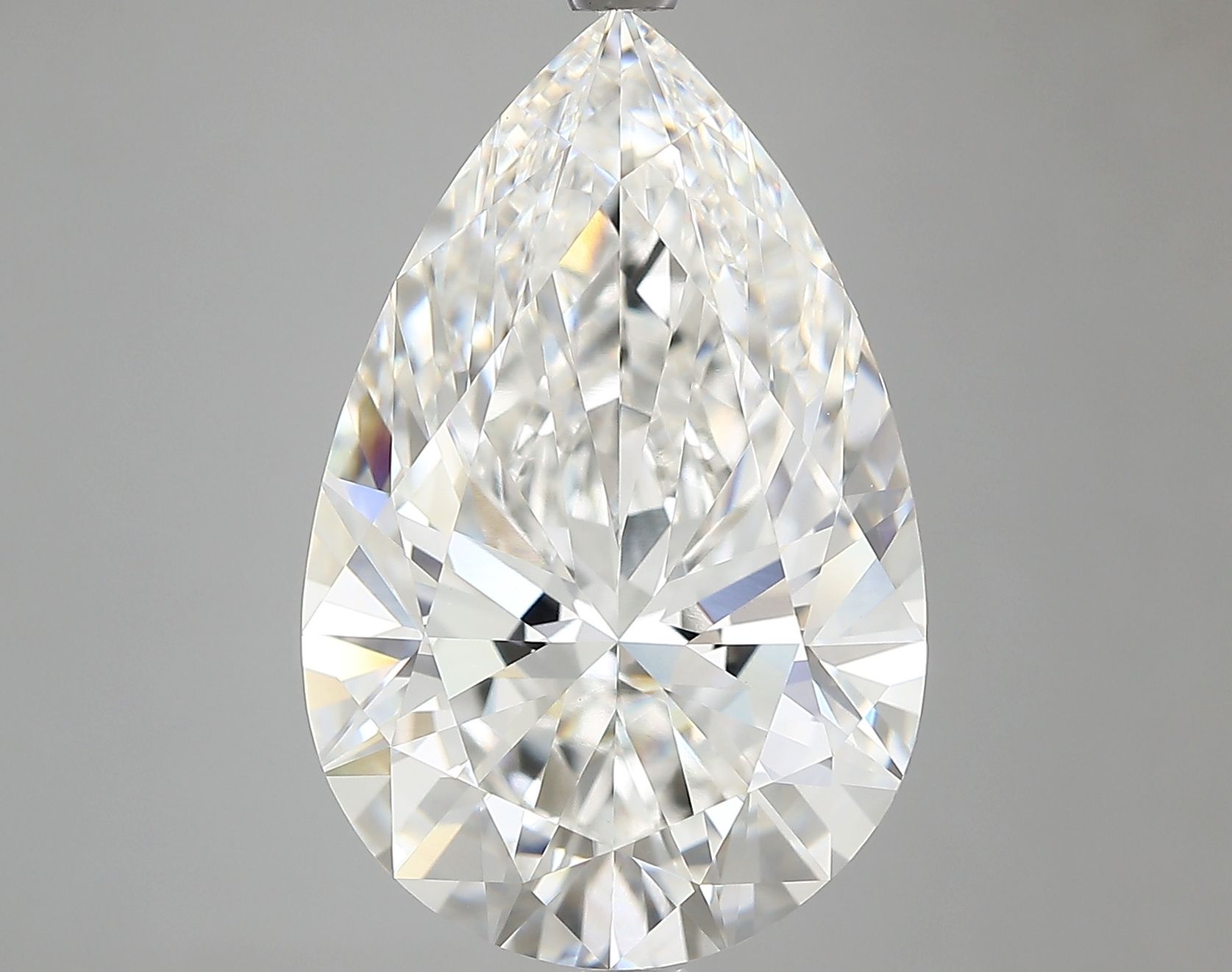 8.08 ct. pear Lab Grown Diamond front image