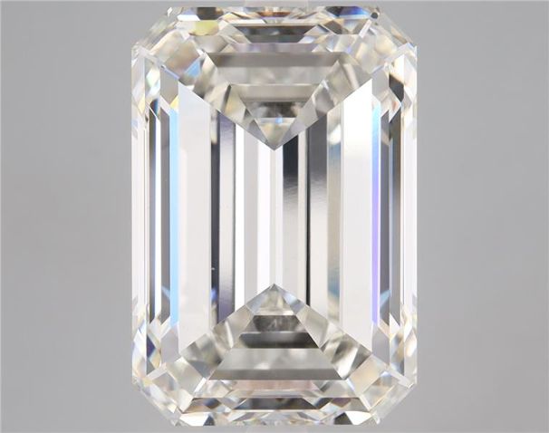 11.20 ct. emerald Lab Grown Diamond front image