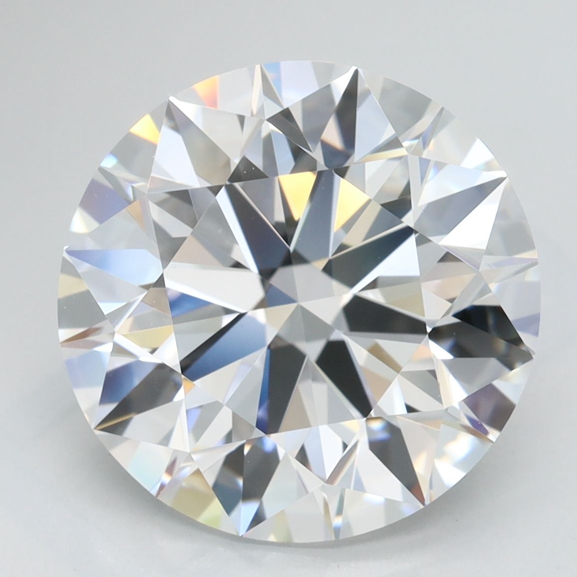 5.57 ct. round Lab Grown Diamond front image