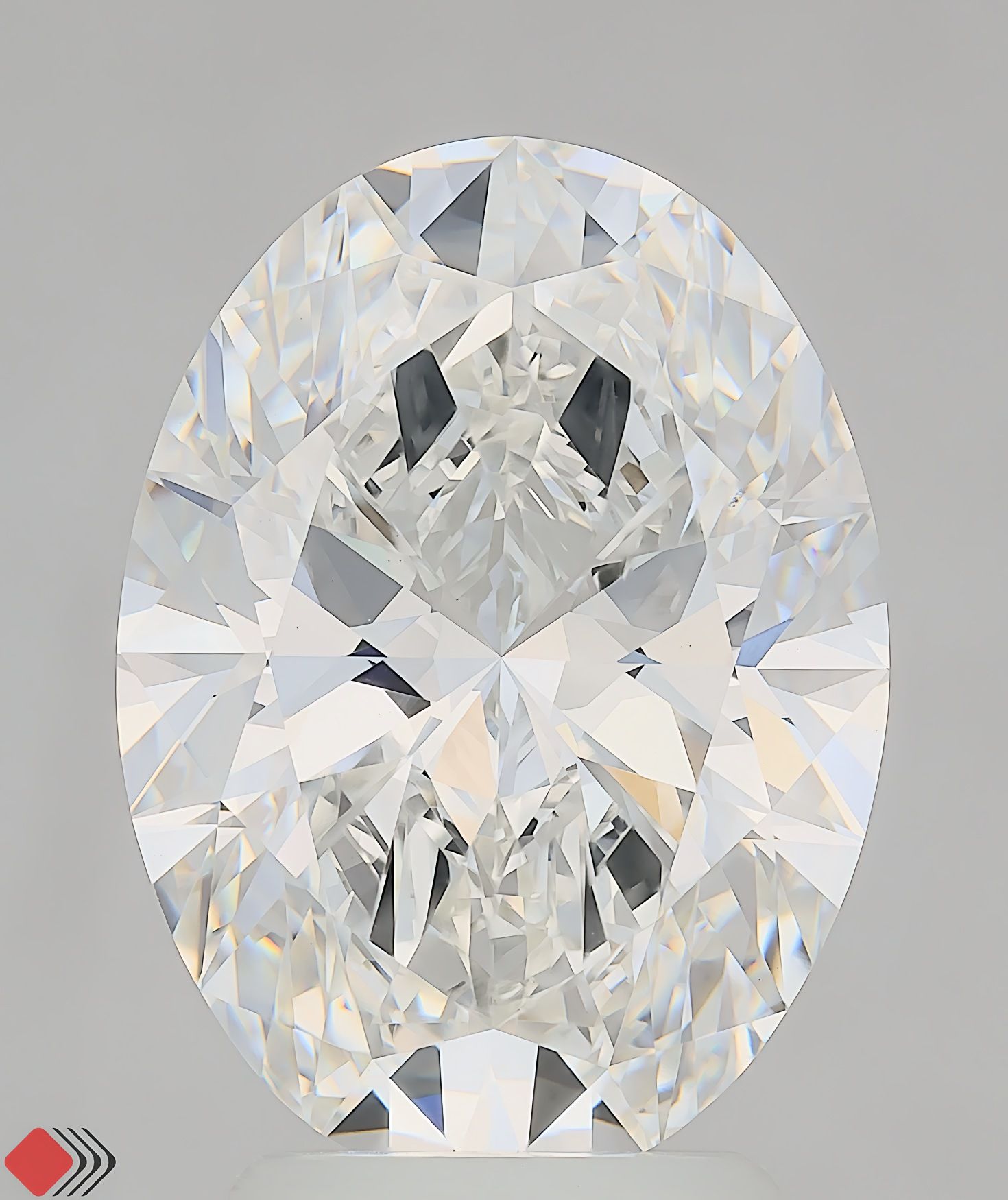 3.58 ct. oval Lab Grown Diamond front image