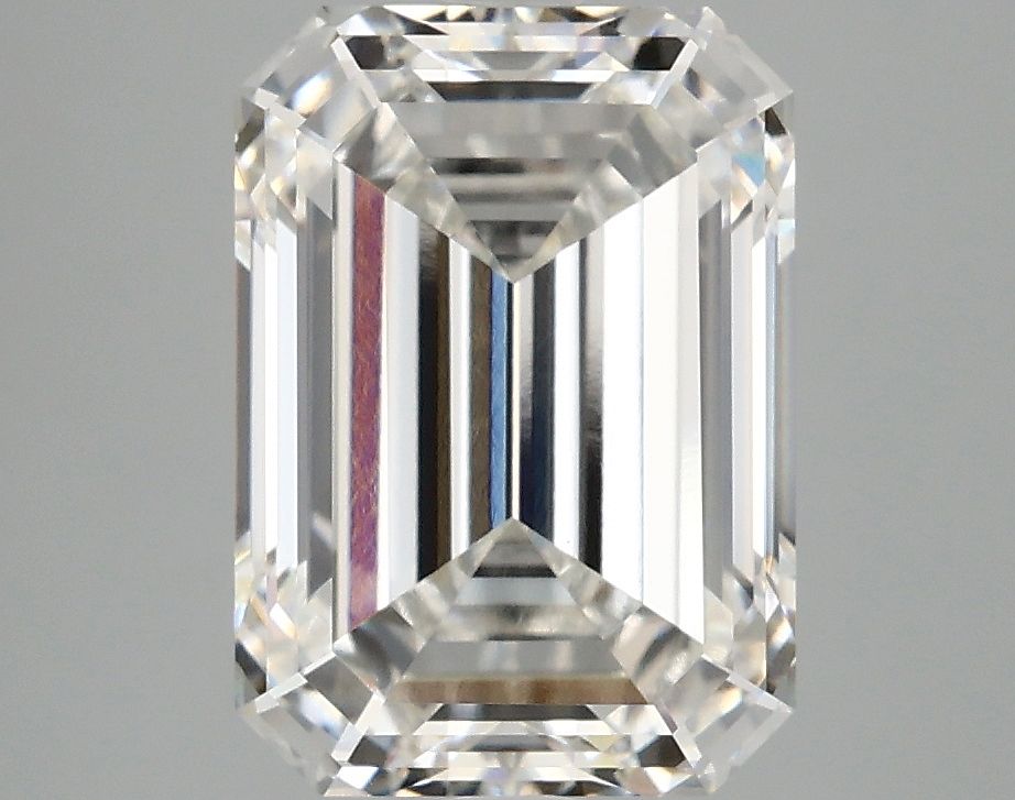 4.10 ct. emerald Lab Grown Diamond front image