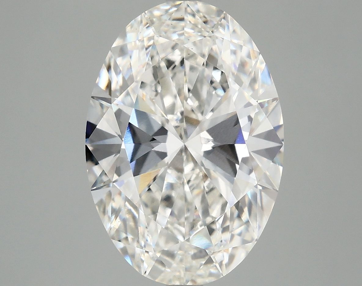 5.05 ct. oval Lab Grown Diamond front image