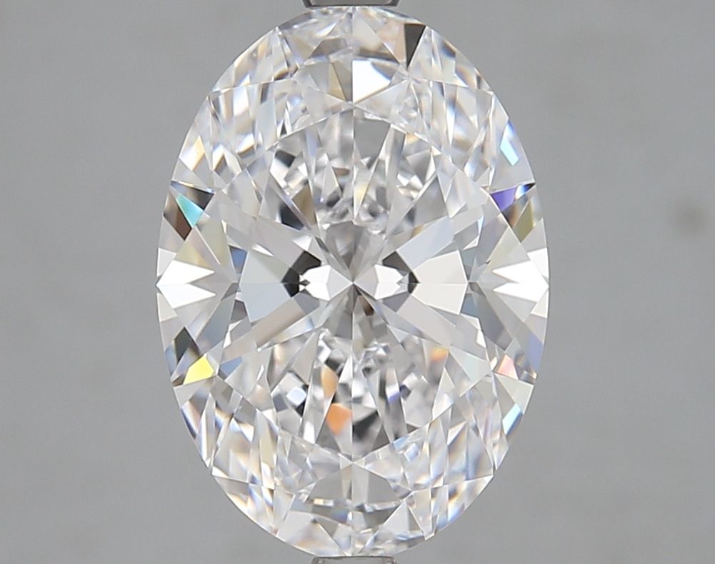 4.04 ct. oval Lab Grown Diamond front image
