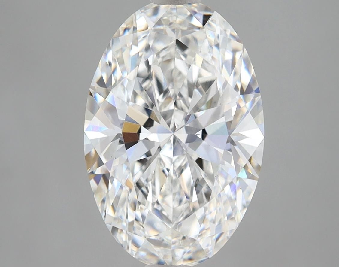 3.28 ct. oval Lab Grown Diamond front image