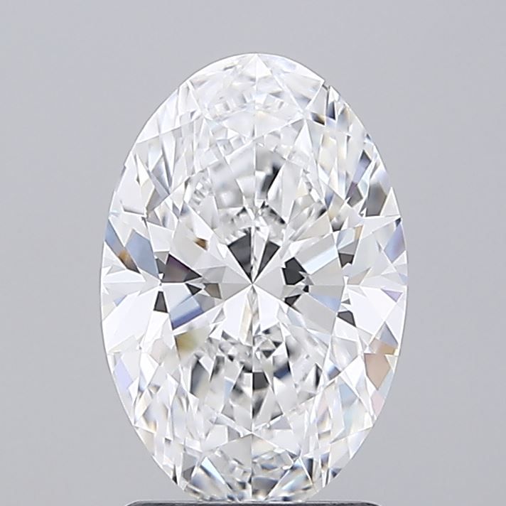 2.01 ct. oval Lab Grown Diamond front image