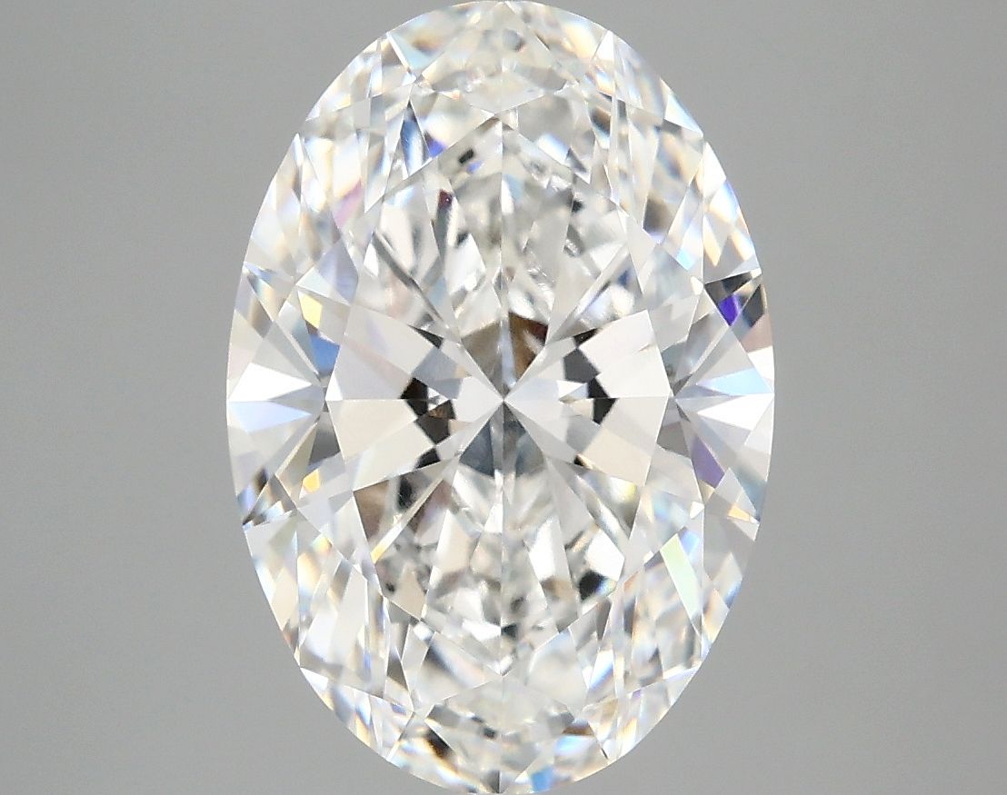 4.09 ct. oval Lab Grown Diamond front image