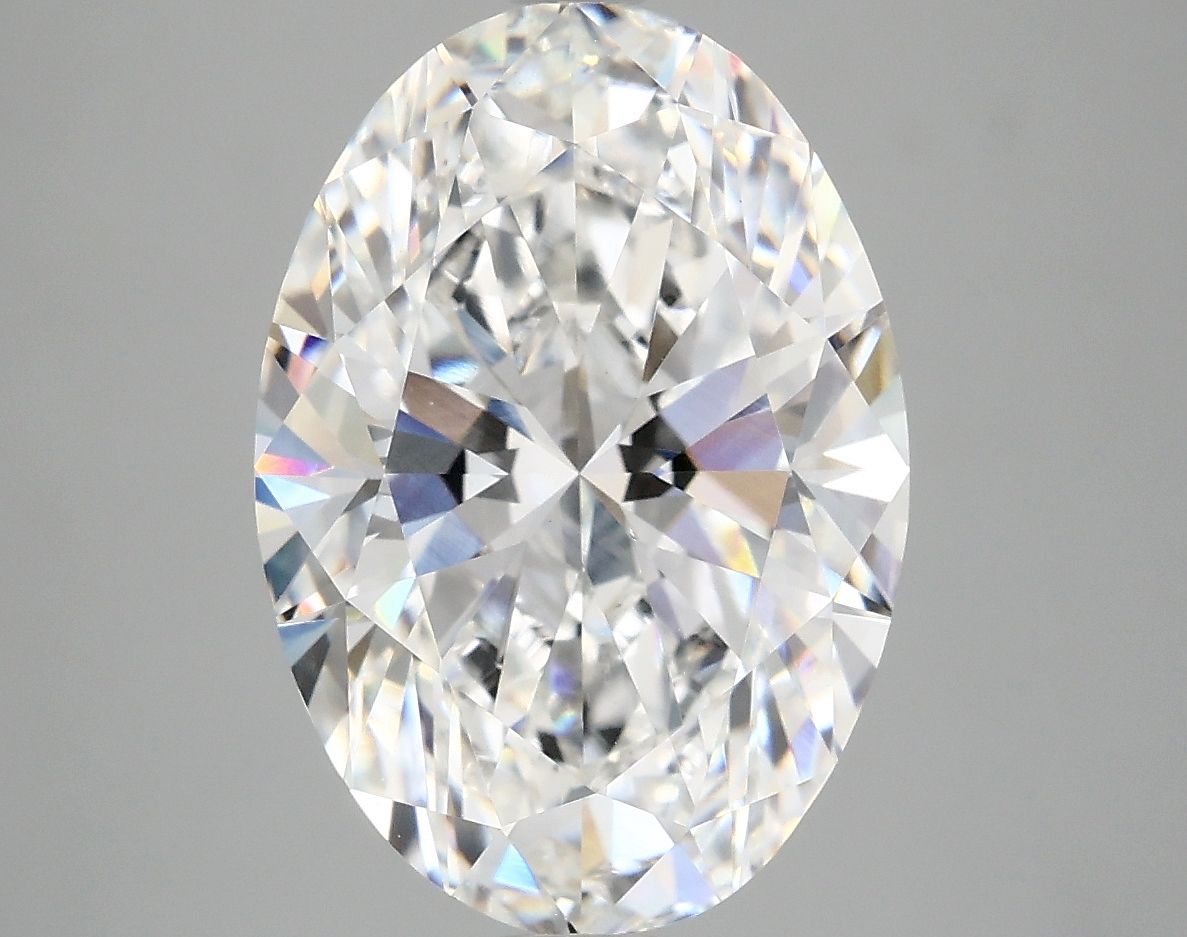 5.07 ct. oval Lab Grown Diamond front image