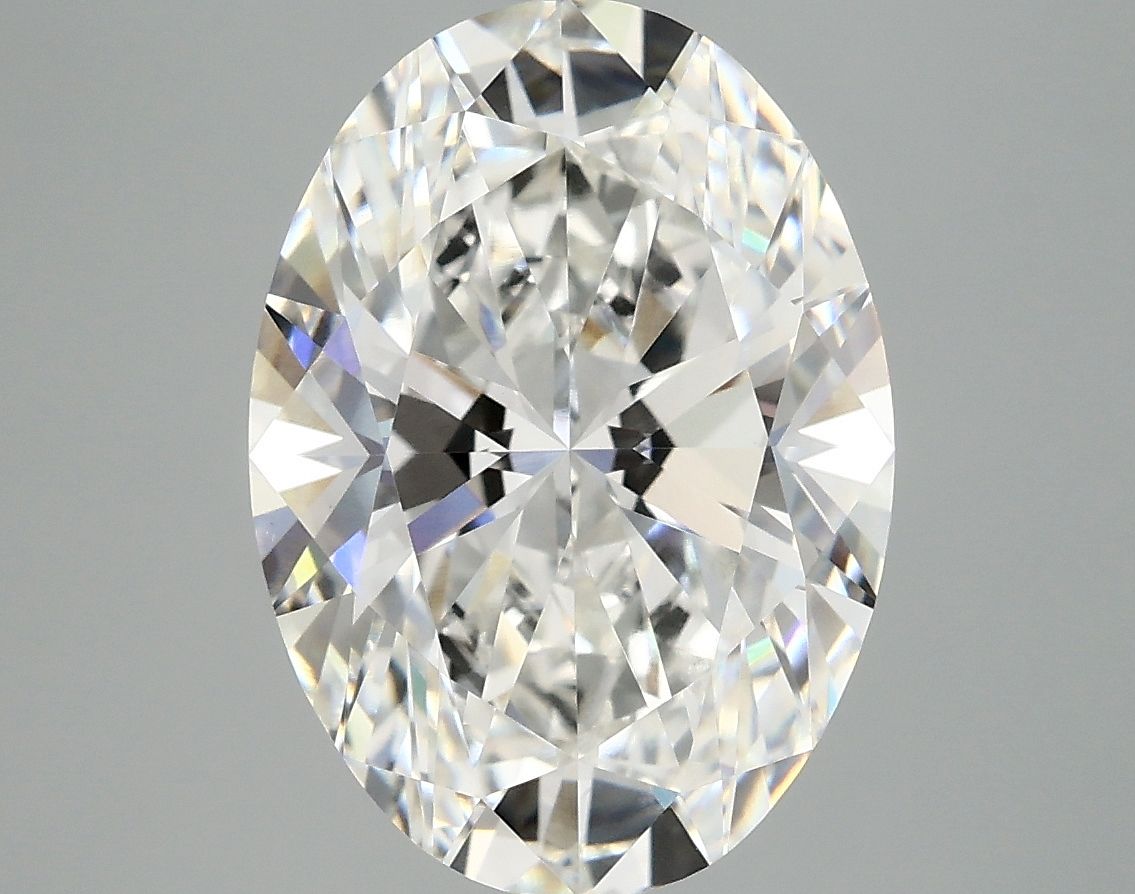 5.02 ct. oval Lab Grown Diamond front image