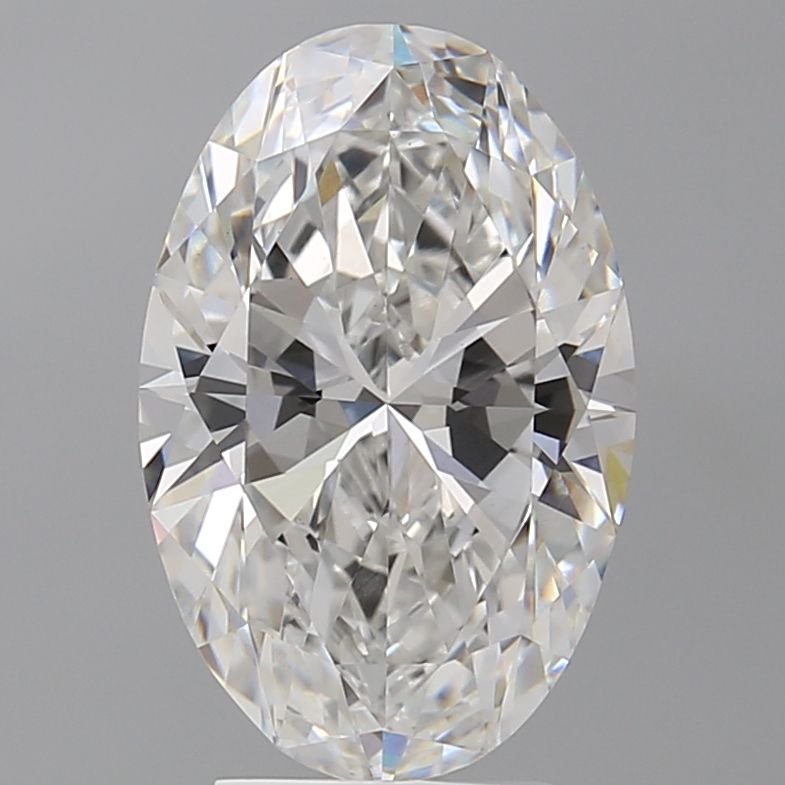 4.02 ct. oval Lab Grown Diamond front image