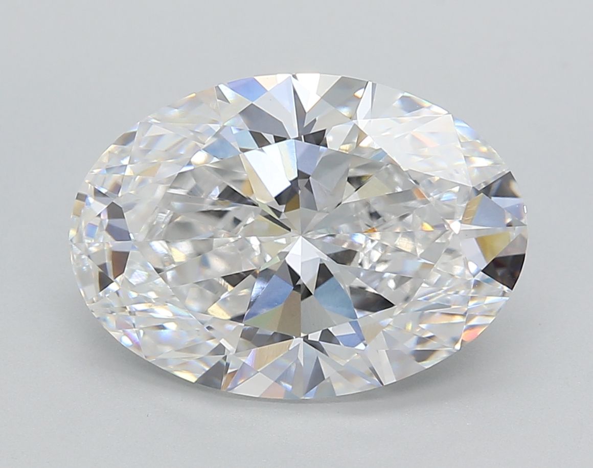 5.03 ct. oval Lab Grown Diamond front image
