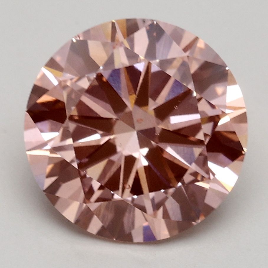 2.70 ct. round Lab Grown Diamond front image