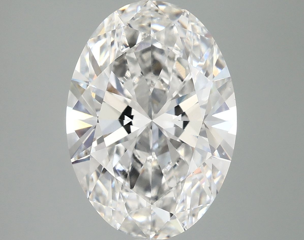 4.91 ct. oval Lab Grown Diamond front image