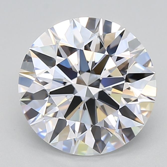 Diamant Rond 3.09 ct - Couleur D - Pureté VVS1