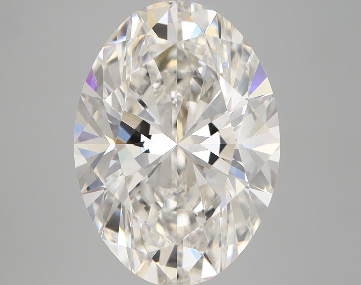 5.00 ct. oval Lab Grown Diamond front image