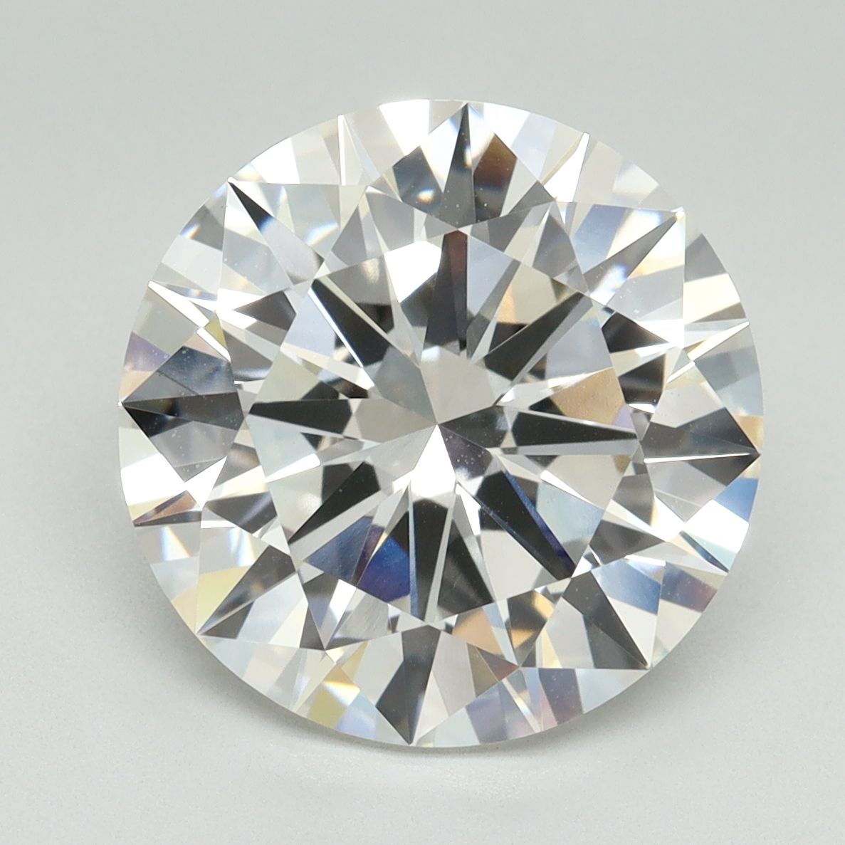 6.03 ct. round Lab Grown Diamond front image