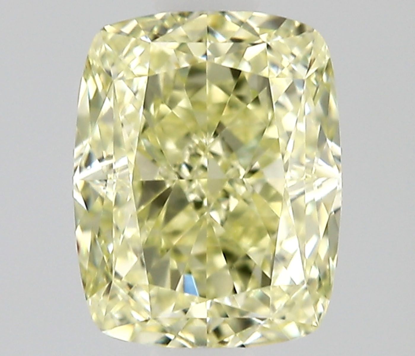 Diament 0.9 ct Fancy Light Yellow/VVS2