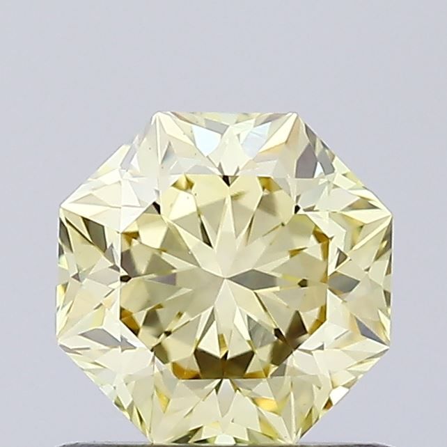 0.8 CT Fancy Yellow OCTAGONAL