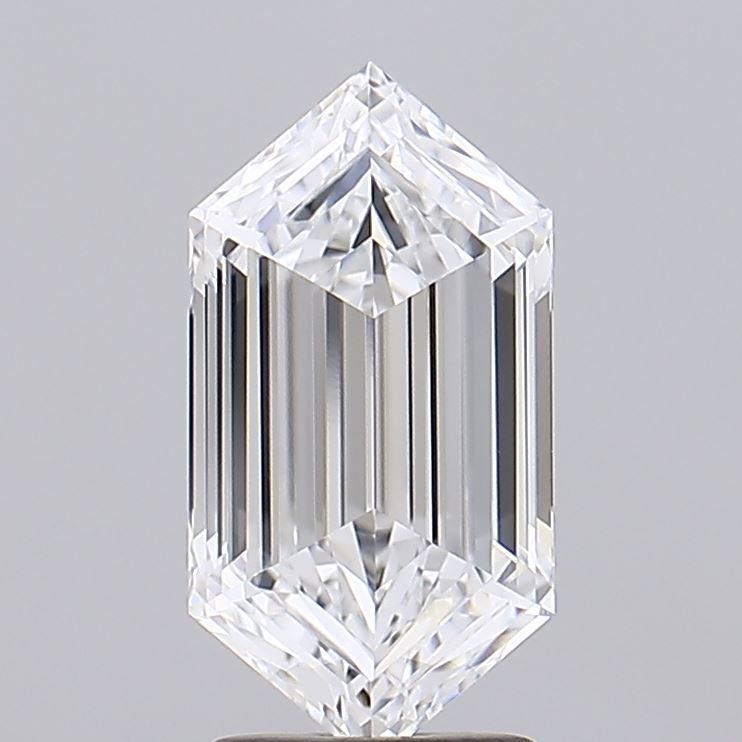 2.58 ct lab-grown Hexagonal Diamond