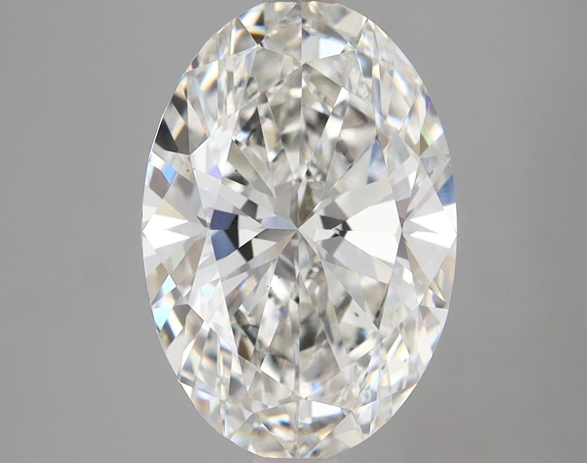 3.73 ct. oval Lab Grown Diamond front image