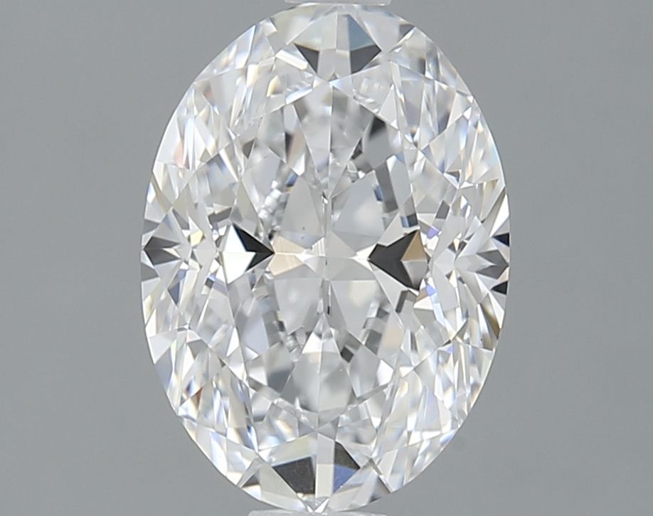1.74 ct. oval Lab Grown Diamond front image