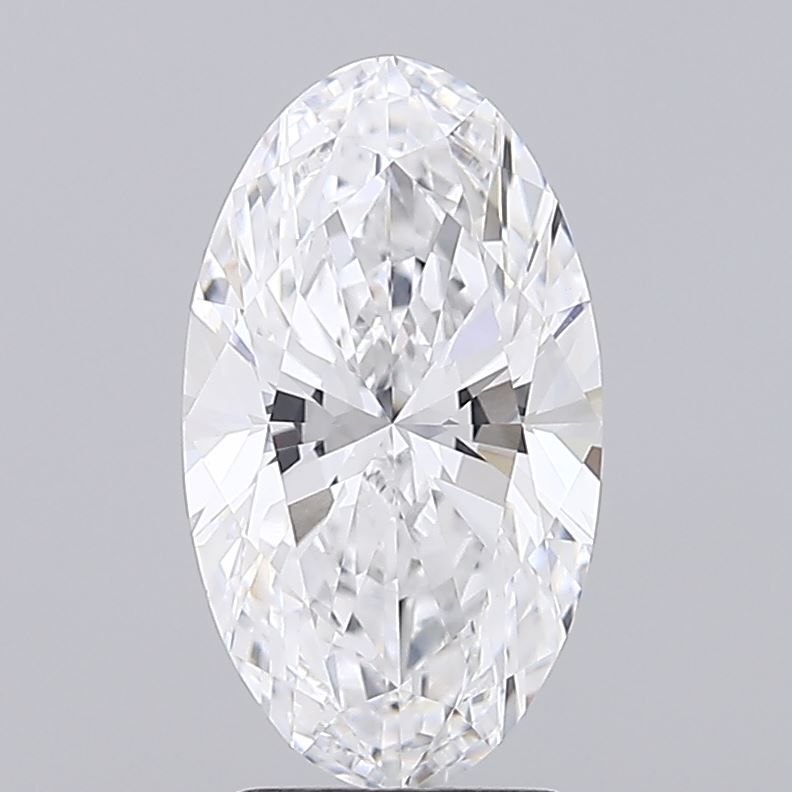 3.00 ct. oval Lab Grown Diamond front image