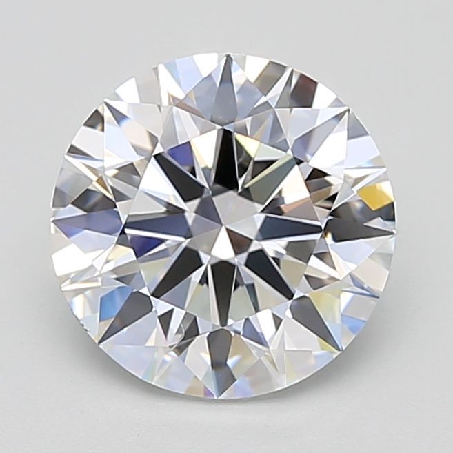 Diamant Rond 3.03 ct - Couleur D - Pureté VVS1