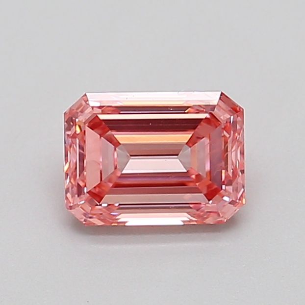 0.78 CT Fancy Vivid Pink EMERALD